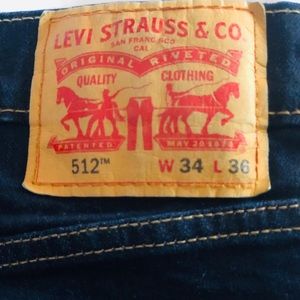 levis 512 34x36